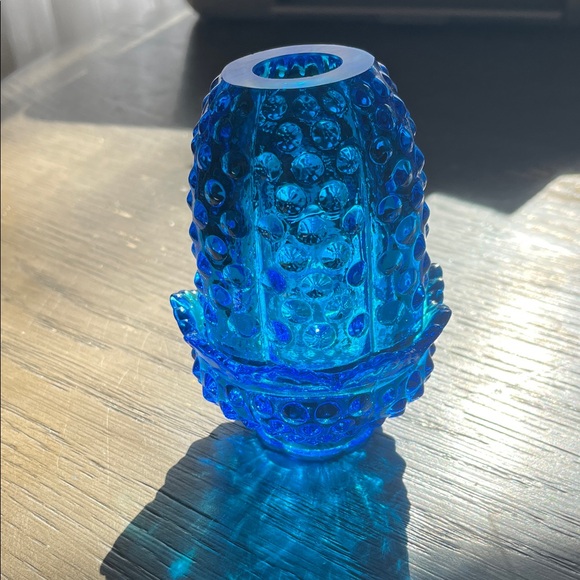 Blue Glass Fairy Lamp - Picture 2 of 4